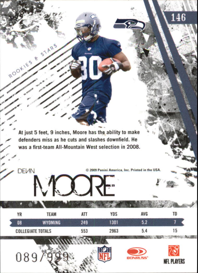 2009 Donruss Rookies and Stars Longevity Football - Picture 207 of 254