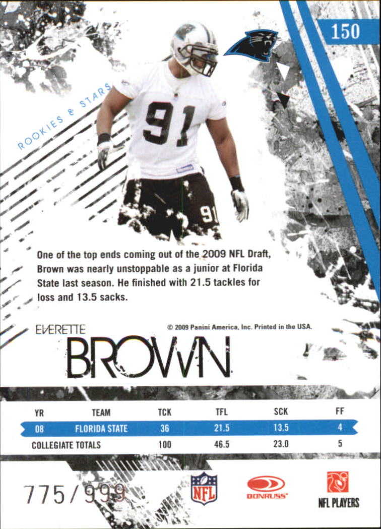 2009 Donruss Rookies and Stars Longevity Football - Picture 209 of 254