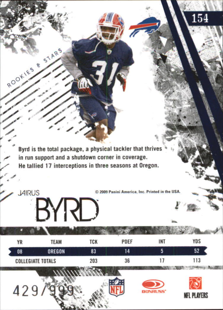 2009 Donruss Rookies and Stars Longevity Football - Picture 215 of 254