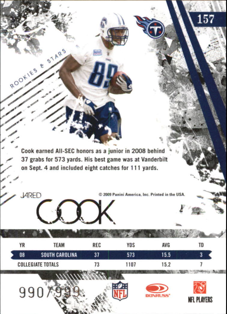 2009 Donruss Rookies and Stars Longevity Football - Picture 219 of 254