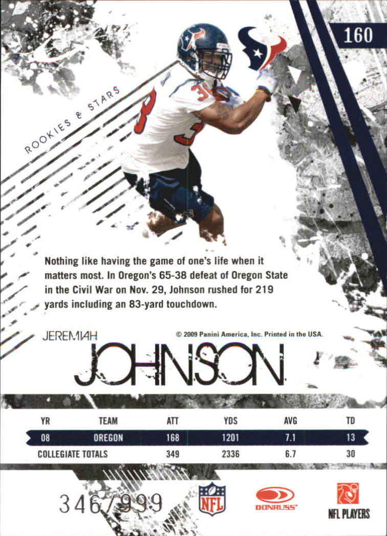 2009 Donruss Rookies and Stars Longevity Football - Picture 221 of 254