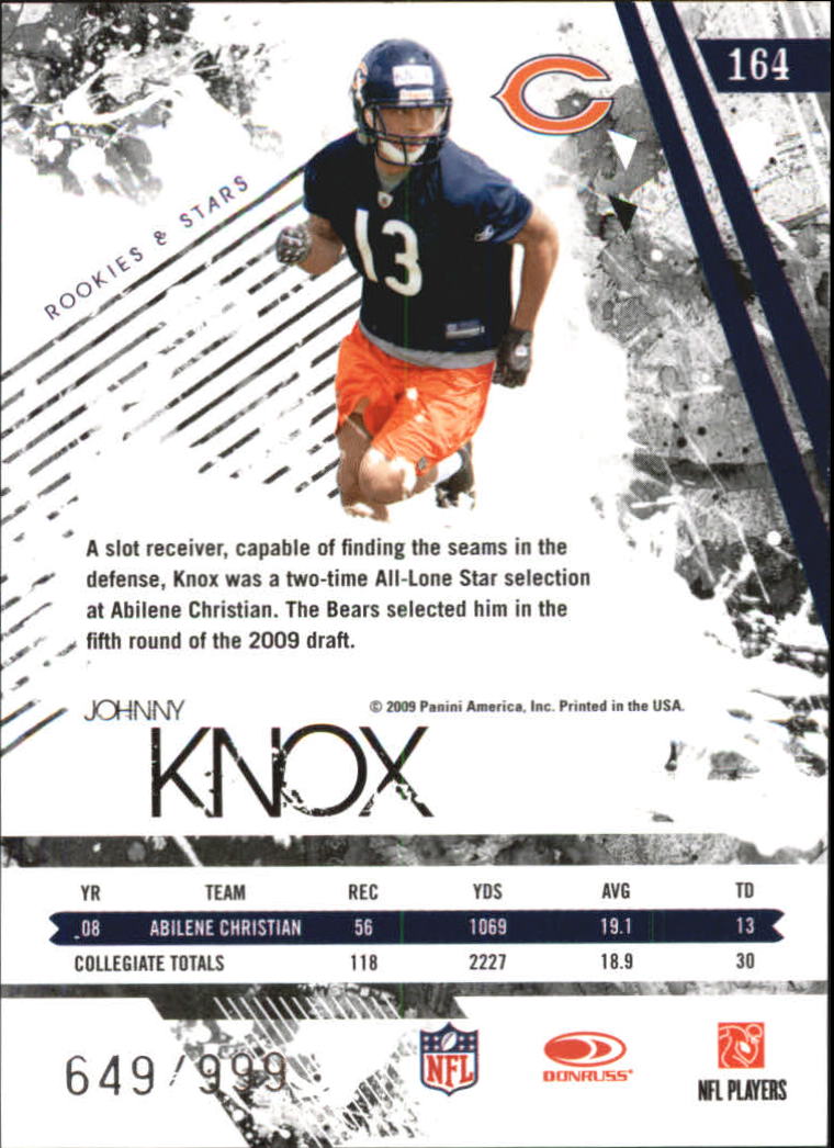 2009 Donruss Rookies and Stars Longevity Football - Picture 225 of 254