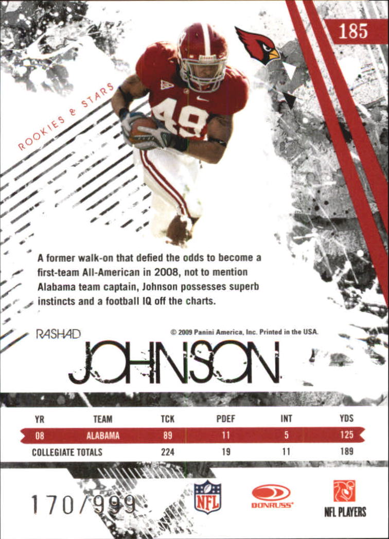 2009 Donruss Rookies and Stars Longevity Football - Picture 235 of 254