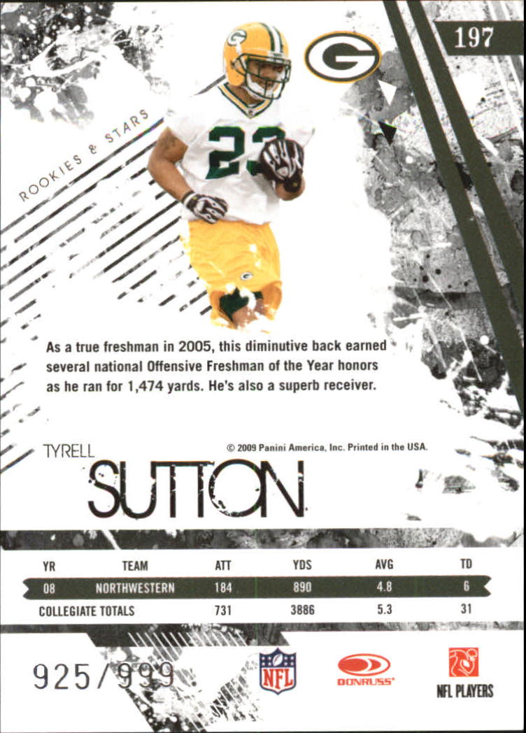 2009 Donruss Rookies and Stars Longevity Football - Picture 237 of 254