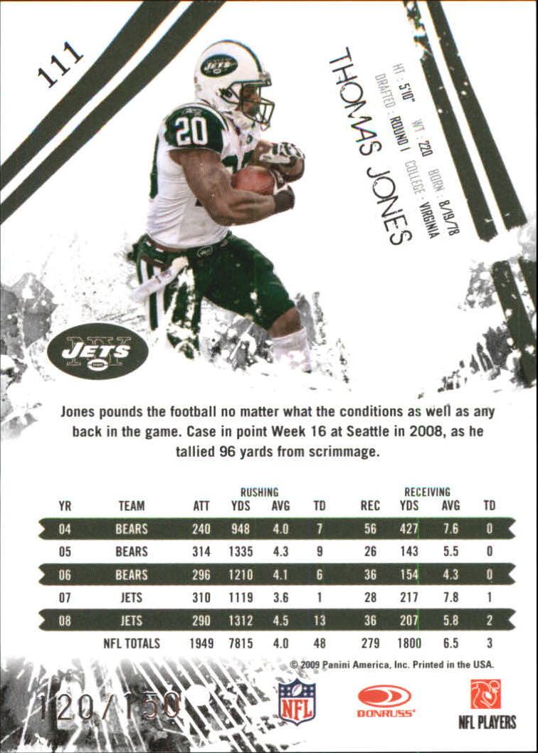 2009 Donruss Rookies and Stars Longevity Football - Picture 250 of 254