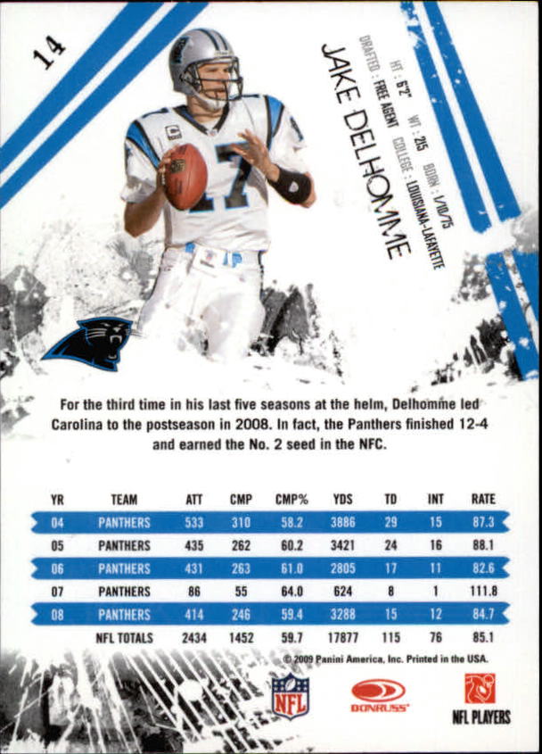 2009 Donruss Rookies and Stars Football - Picture 27 of 185