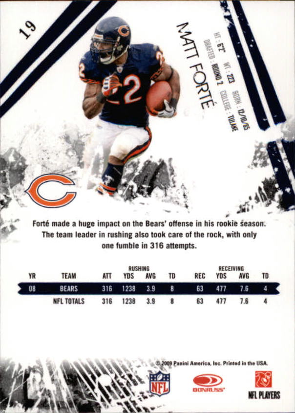 2009 Donruss Rookies and Stars Football - Picture 37 of 185