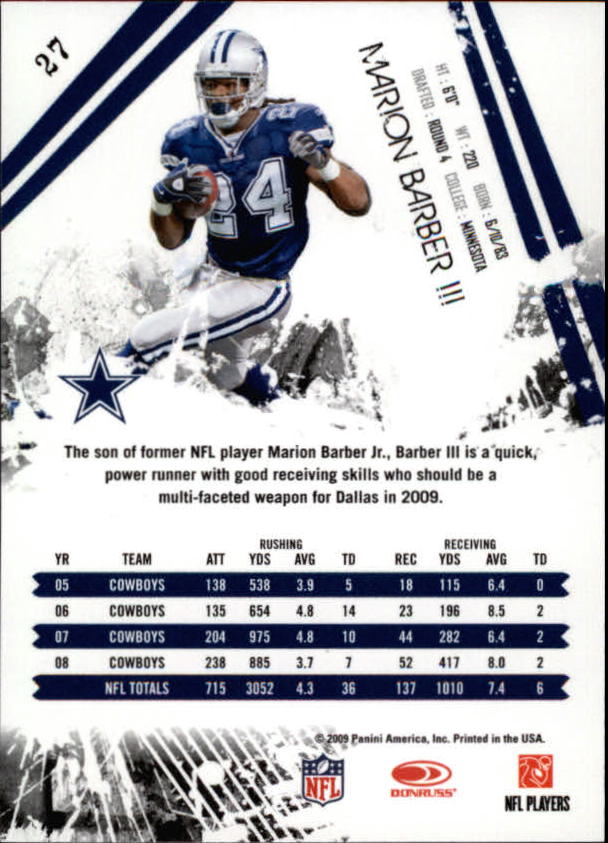 2009 Donruss Rookies and Stars Football - Picture 53 of 185