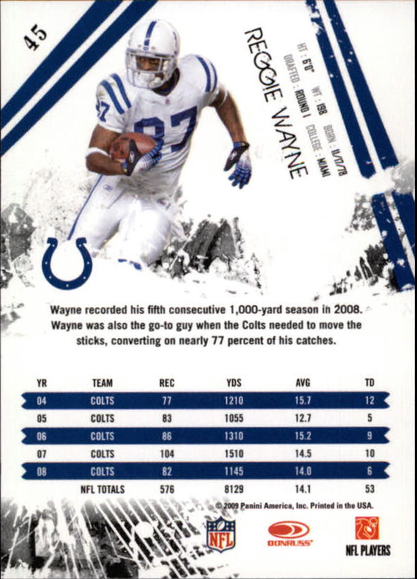 2009 Donruss Rookies and Stars Football - Picture 85 of 185