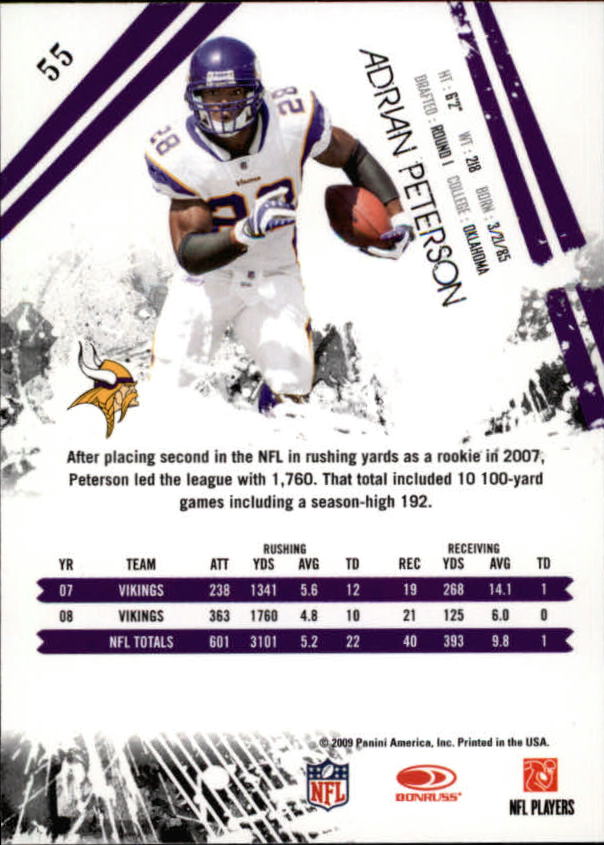 2009 Donruss Rookies and Stars Football - Picture 101 of 185