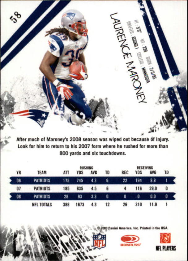 2009 Donruss Rookies and Stars Football - Picture 107 of 185