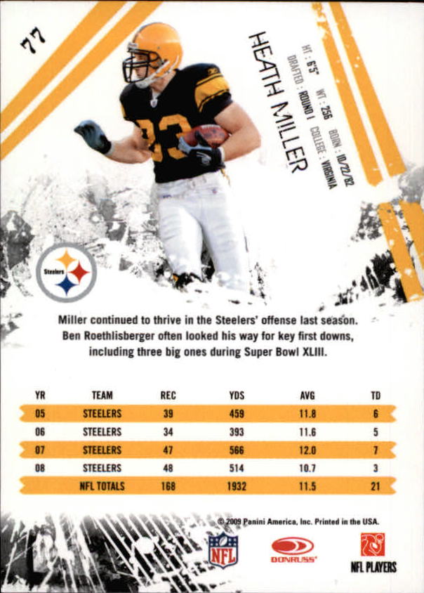 2009 Donruss Rookies and Stars Football - Picture 139 of 185