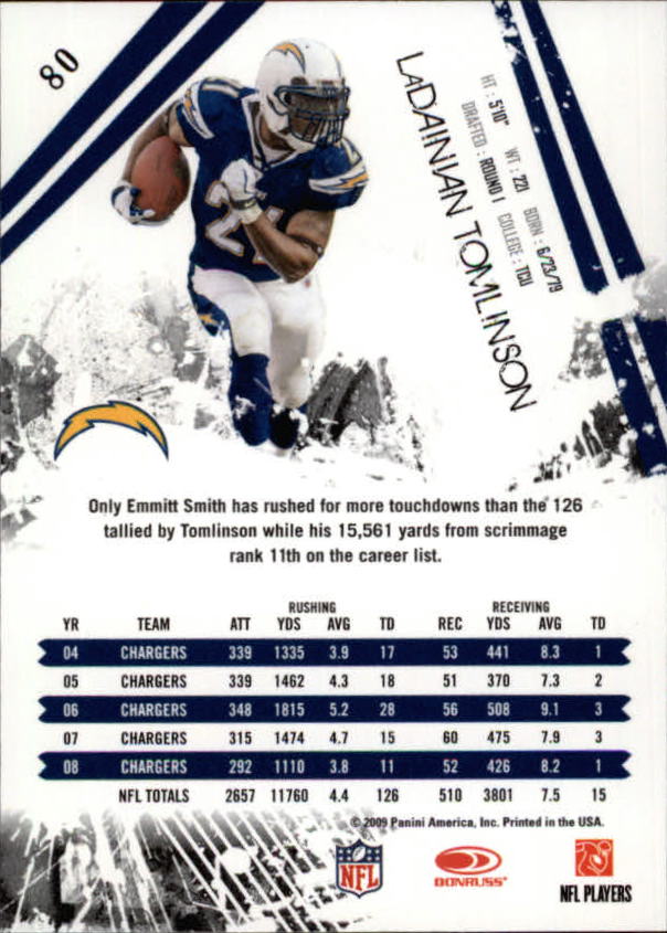 2009 Donruss Rookies and Stars Football - Picture 145 of 185