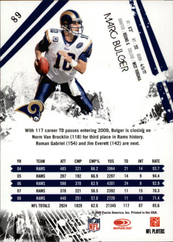 2009 Donruss Rookies and Stars Football - Picture 163 of 185
