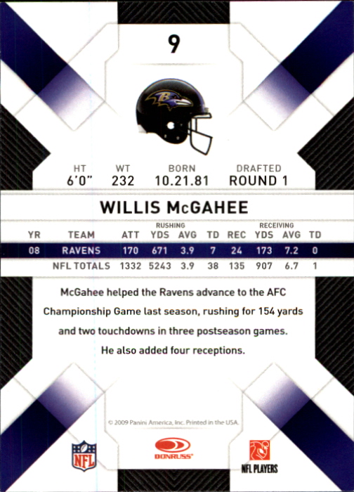 2009 Donruss Threads Football - Picture 15 of 163