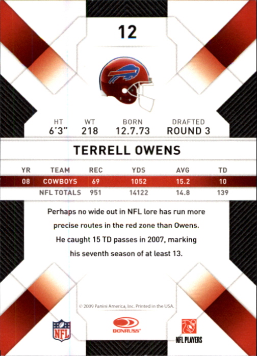 2009 Donruss Threads Football - Picture 21 of 163