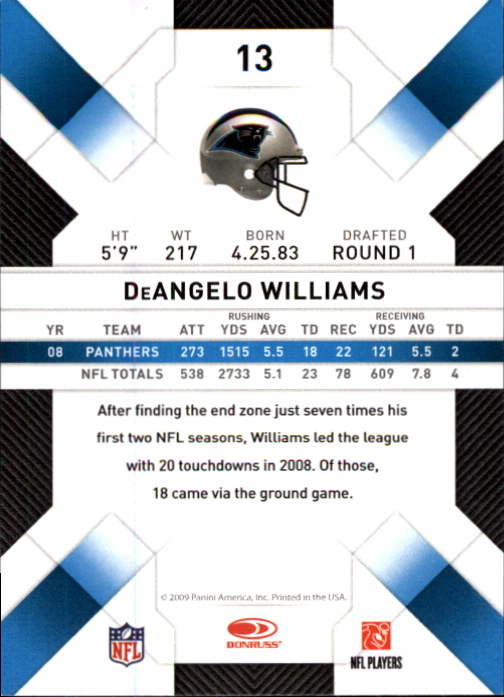 2009 Donruss Threads Football - Picture 23 of 163
