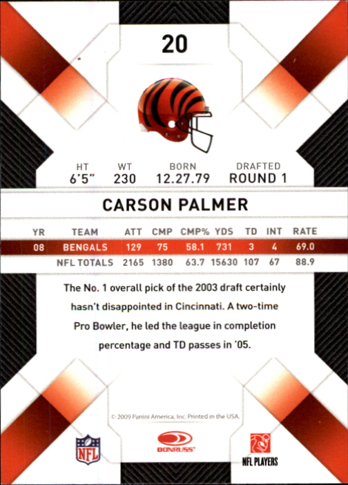 2009 Donruss Threads Football - Picture 35 of 163