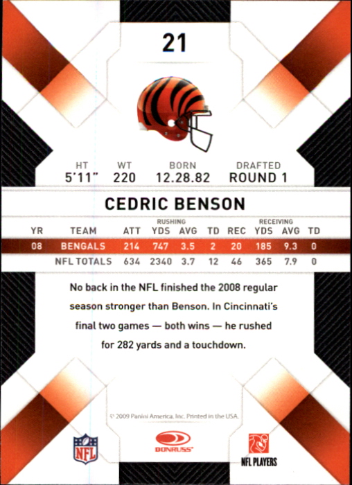 2009 Donruss Threads Football - Picture 37 of 163