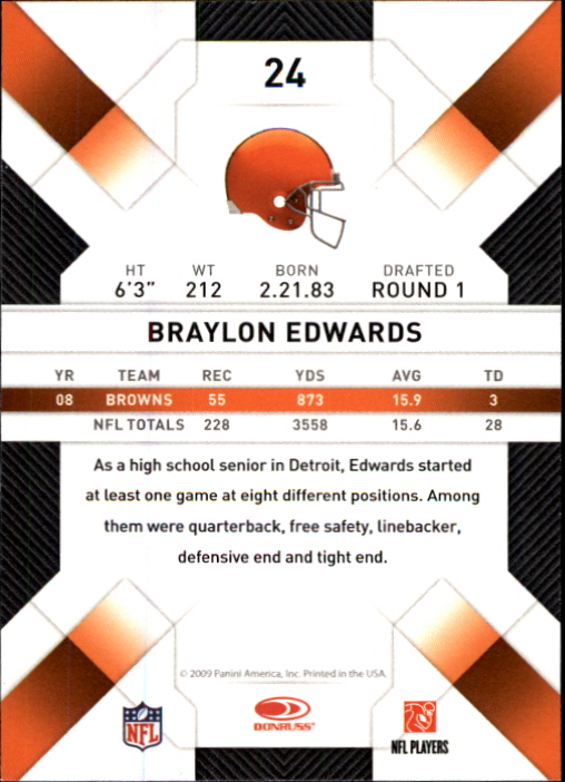 2009 Donruss Threads Football - Picture 41 of 163