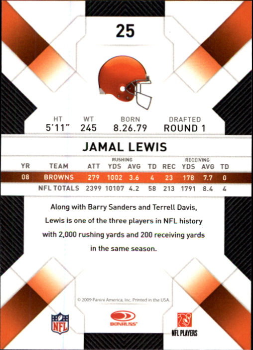 2009 Donruss Threads Football - Picture 43 of 163