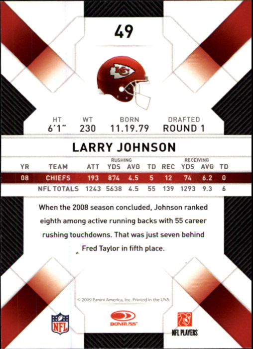 2009 Donruss Threads Football - Picture 77 of 163