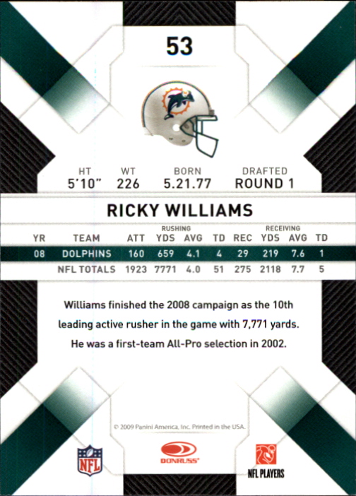 2009 Donruss Threads Football - Picture 81 of 163