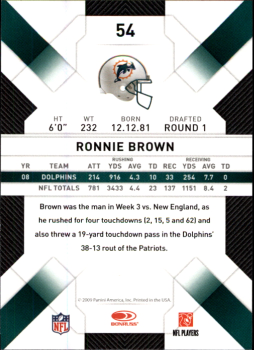 2009 Donruss Threads Football - Picture 83 of 163