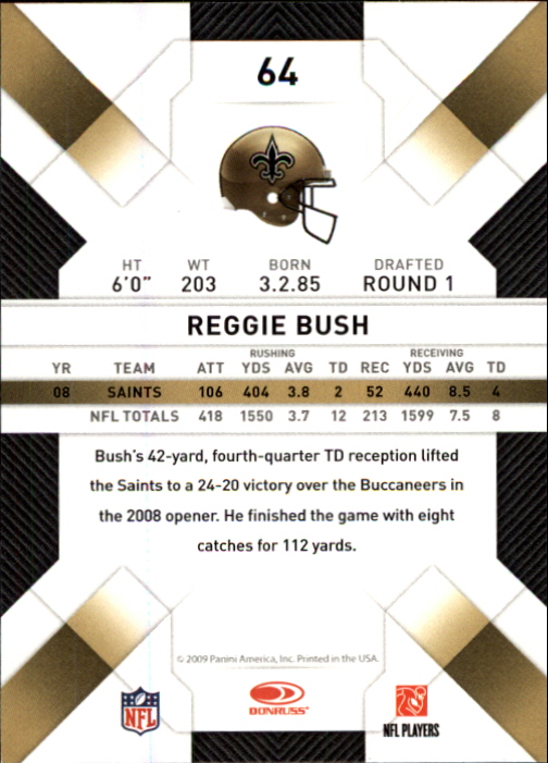 2009 Donruss Threads Football - Picture 97 of 163