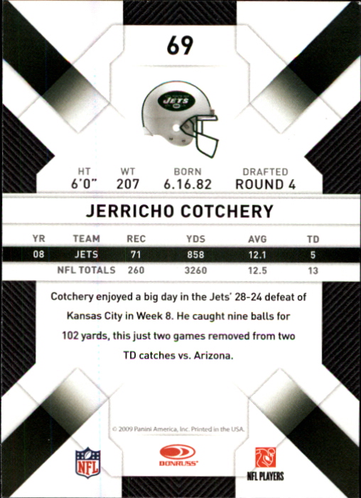 2009 Donruss Threads Football - Picture 105 of 163