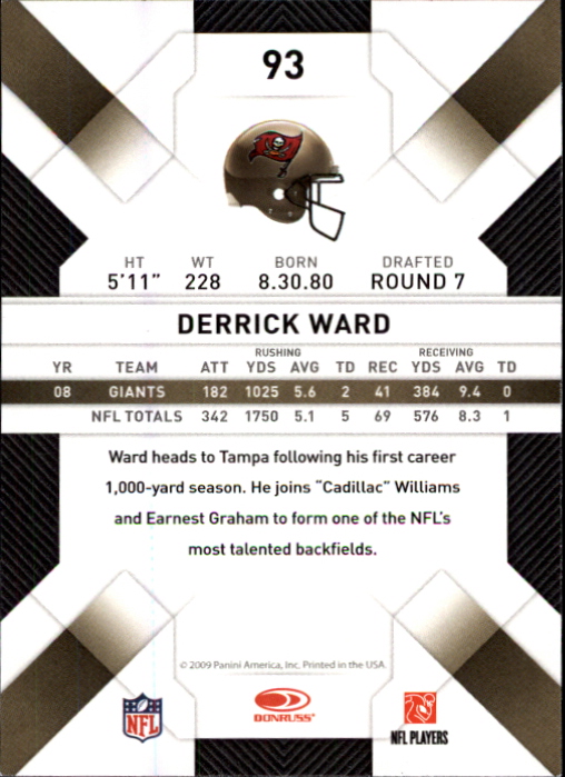 2009 Donruss Threads Football - Picture 147 of 163