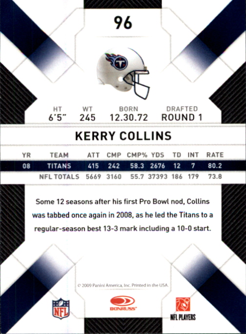 2009 Donruss Threads Football - Picture 151 of 163