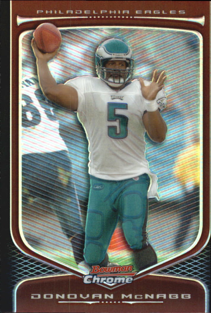 2009 Bowman Chrome Football Part 2 Parallel Refractors Cards - Picture 60 of 217