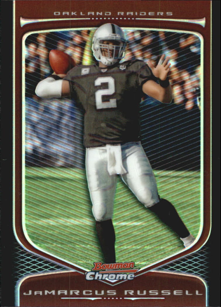 2009 Bowman Chrome Football Part 2 Parallel Refractors Cards - Picture 62 of 217