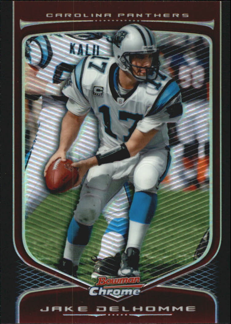 2009 Bowman Chrome Football Part 2 Parallel Refractors Cards - Picture 66 of 217