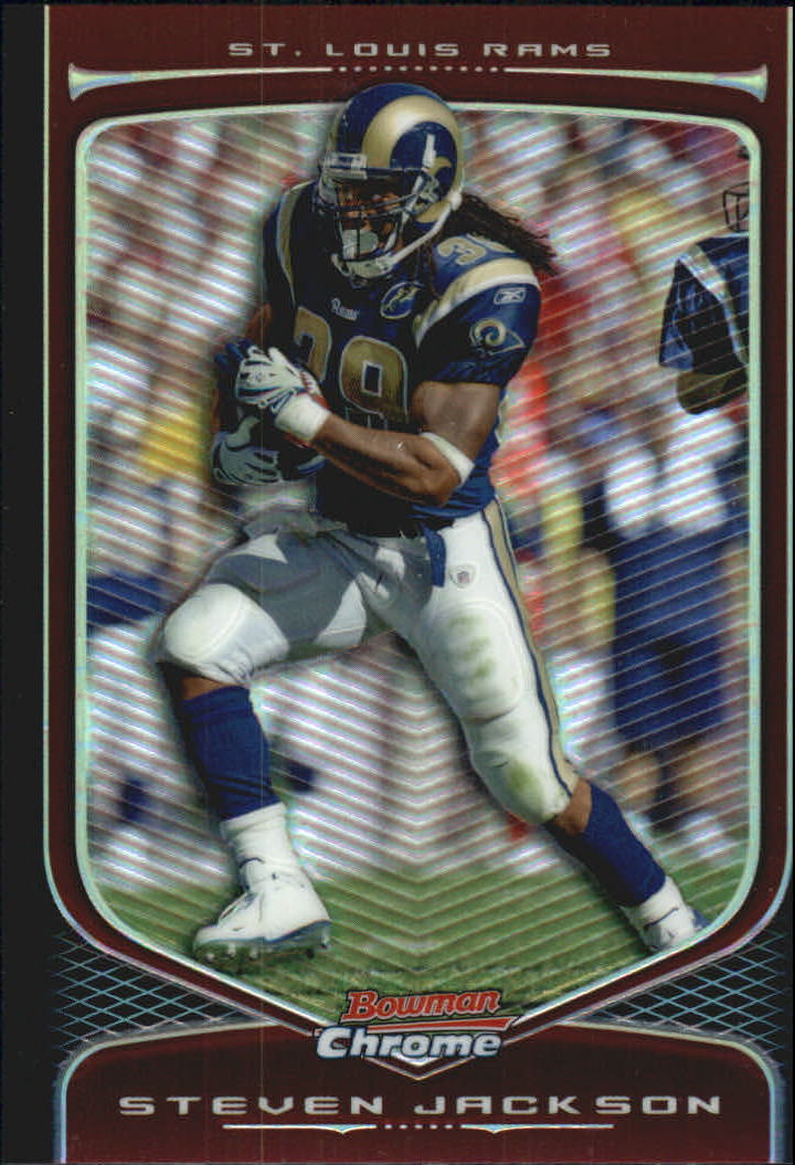 2009 Bowman Chrome Football Part 2 Parallel Refractors Cards - Picture 68 of 217