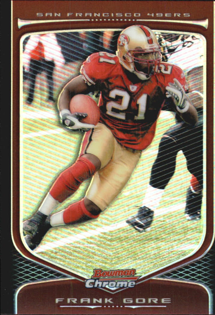 2009 Bowman Chrome Football Part 2 Parallel Refractors Cards - Picture 72 of 217