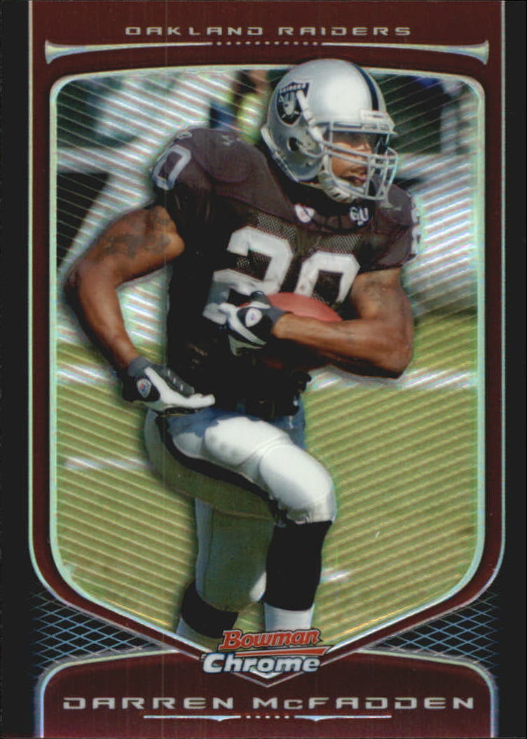 2009 Bowman Chrome Football Part 2 Parallel Refractors Cards - Picture 86 of 217