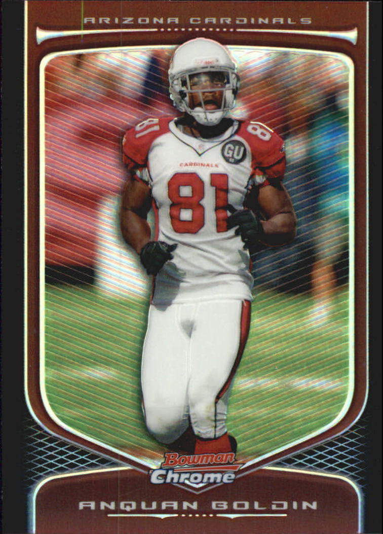 2009 Bowman Chrome Football Part 2 Parallel Refractors Cards - Picture 96 of 217