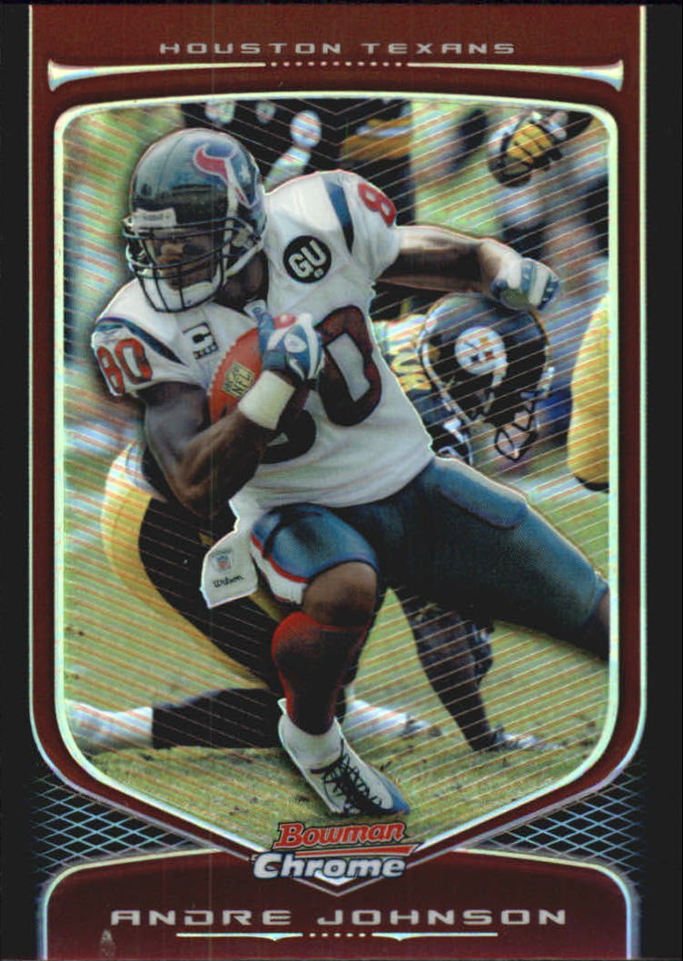 2009 Bowman Chrome Football Part 2 Parallel Refractors Cards - Picture 98 of 217