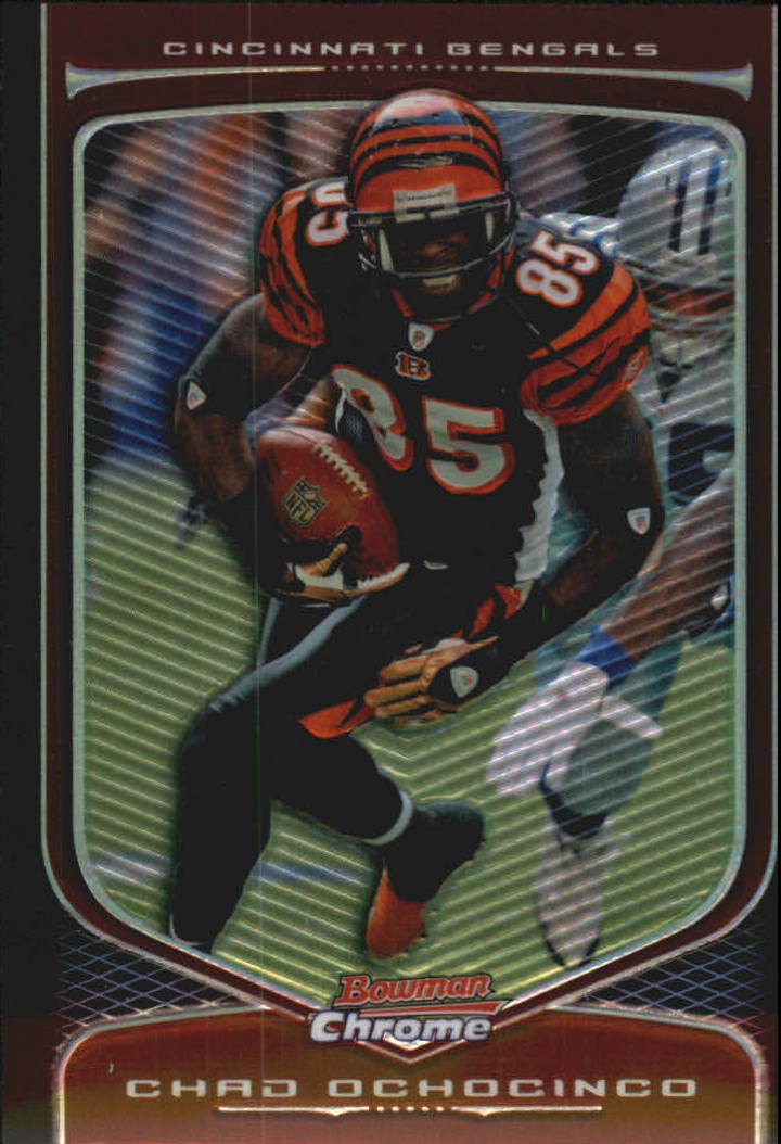2009 Bowman Chrome Football Part 2 Parallel Refractors Cards - Picture 106 of 217