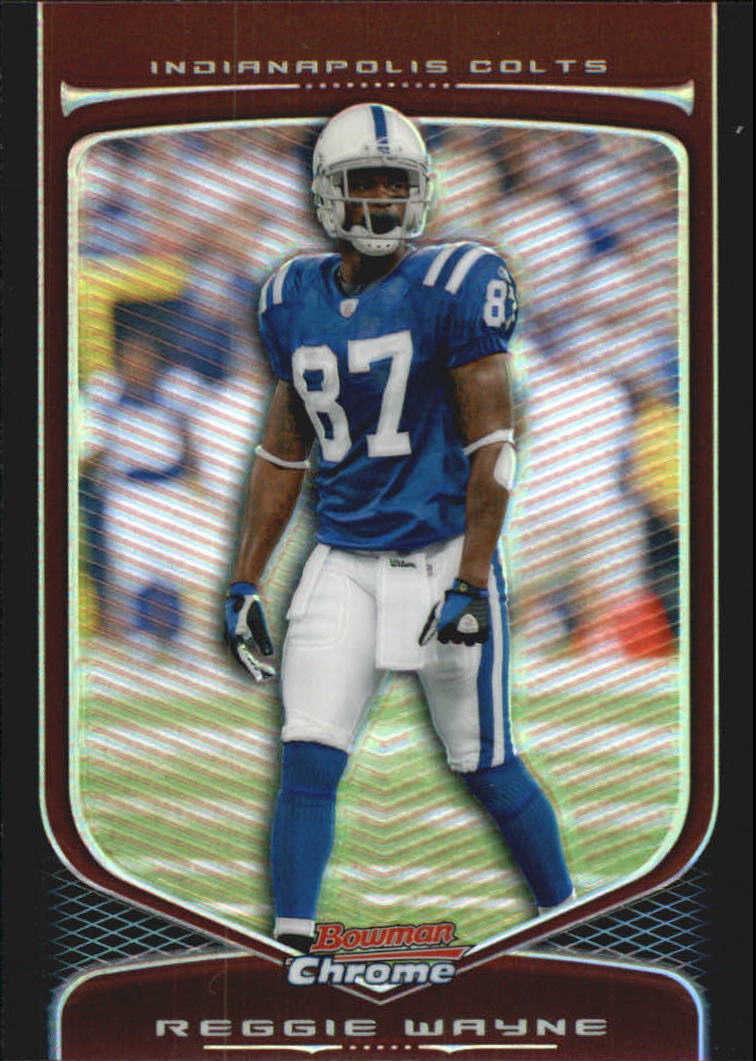 2009 Bowman Chrome Football Part 2 Parallel Refractors Cards - Picture 108 of 217