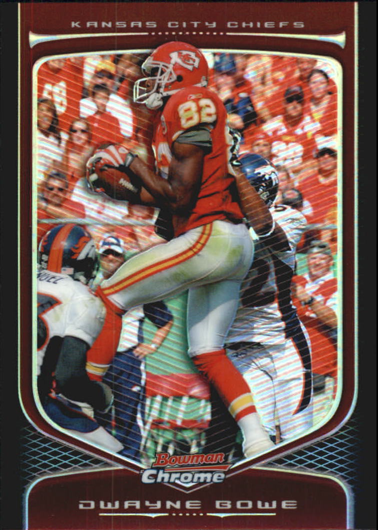 2009 Bowman Chrome Football Part 2 Parallel Refractors Cards - Picture 112 of 217