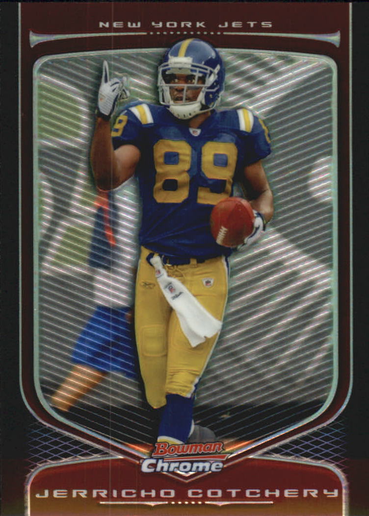 2009 Bowman Chrome Football Part 2 Parallel Refractors Cards - Picture 116 of 217