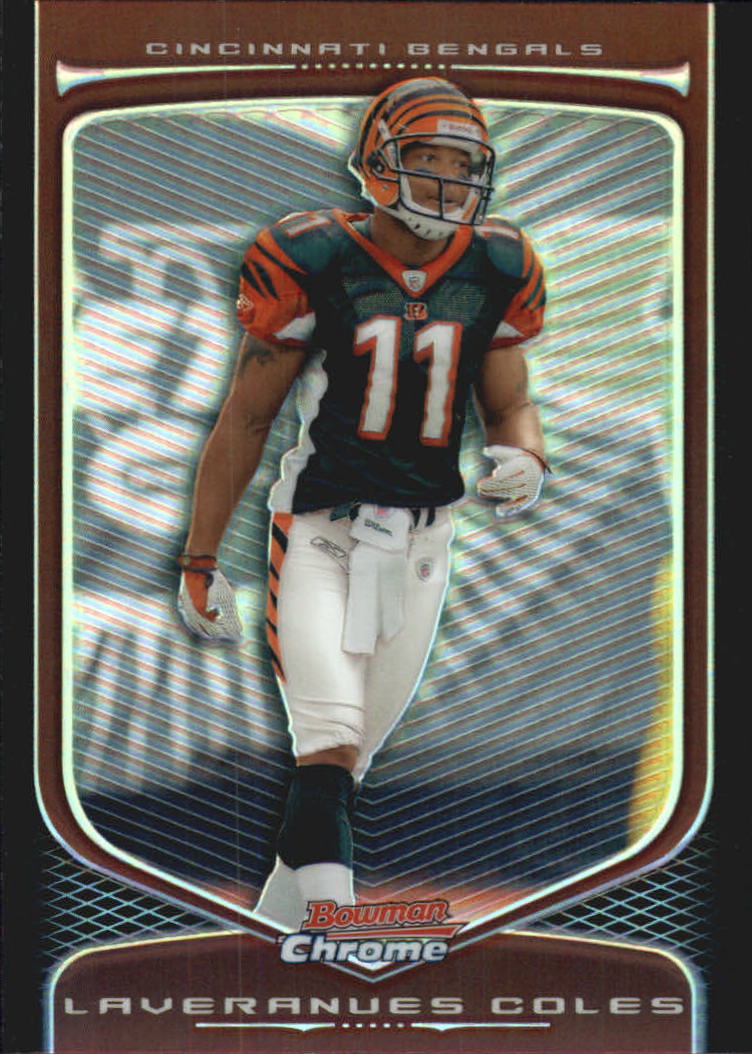 2009 Bowman Chrome Football Part 2 Parallel Refractors Cards - Picture 118 of 217