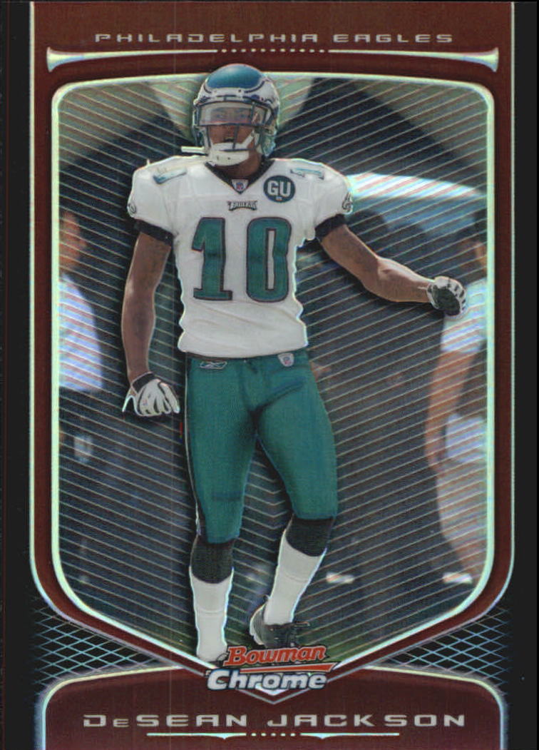 2009 Bowman Chrome Football Part 2 Parallel Refractors Cards - Picture 120 of 217