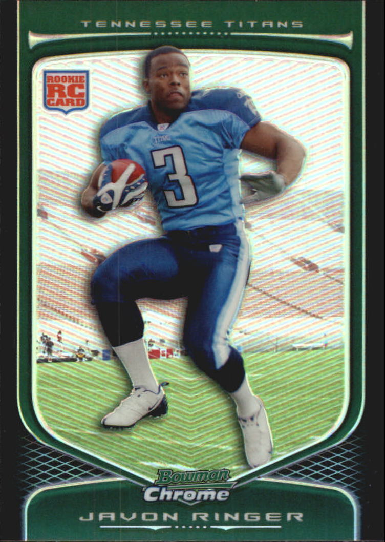 2009 Bowman Chrome Football Part 2 Parallel Refractors Cards - Picture 132 of 217