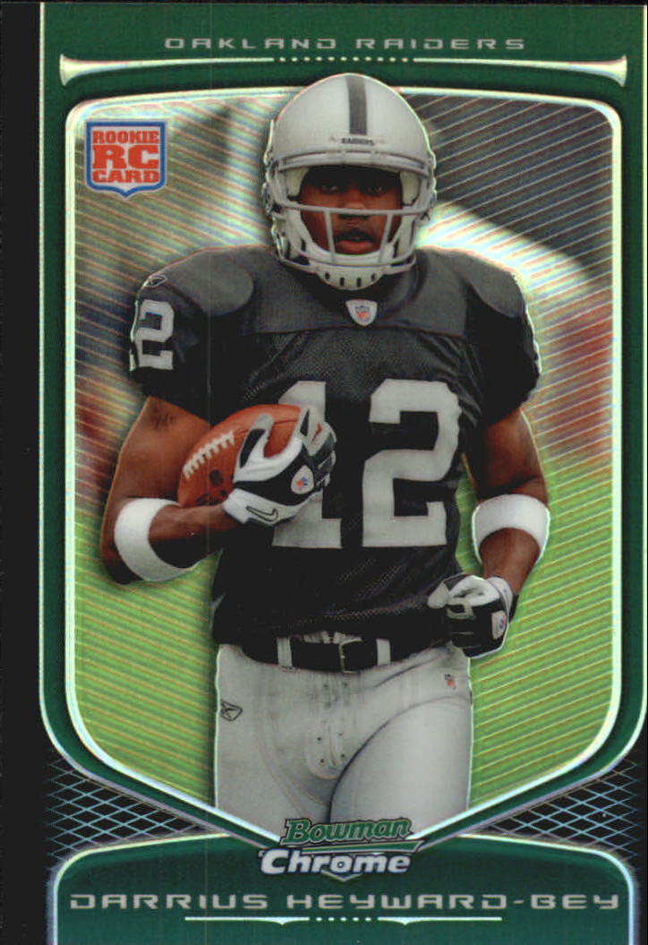 2009 Bowman Chrome Football Part 2 Parallel Refractors Cards - Picture 136 of 217