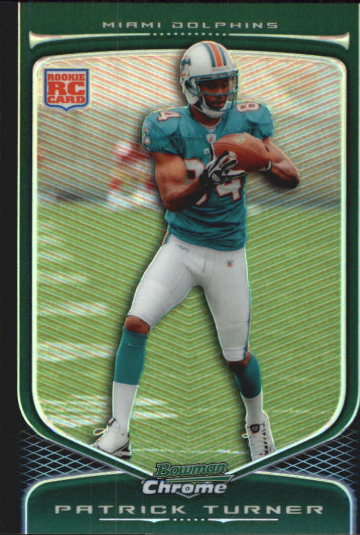 2009 Bowman Chrome Football Part 2 Parallel Refractors Cards - Picture 140 of 217