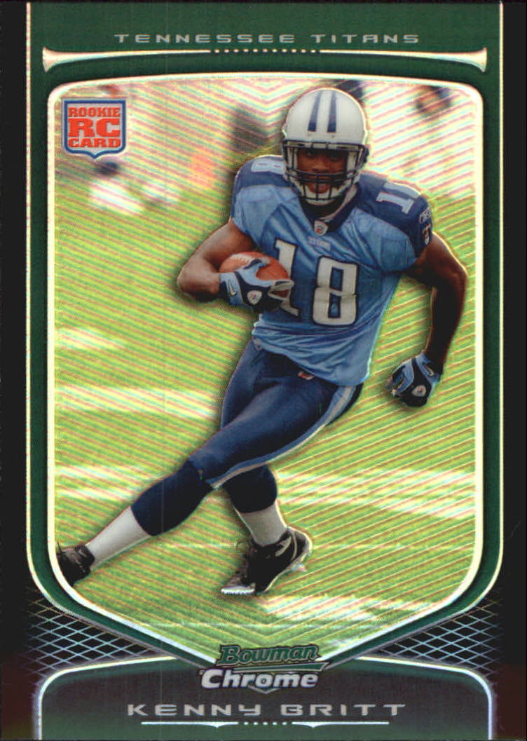 2009 Bowman Chrome Football Part 2 Parallel Refractors Cards - Picture 146 of 217